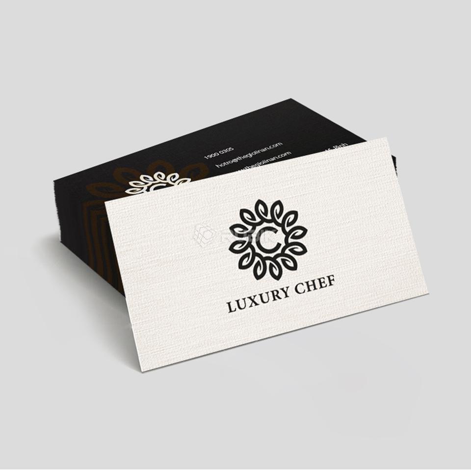 danh thiep giay my thuat